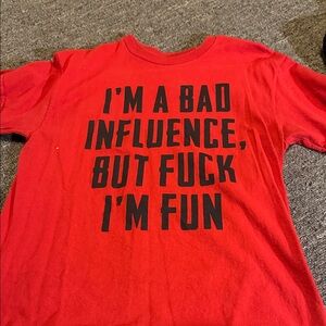 Spencer's Red Graphic Tee